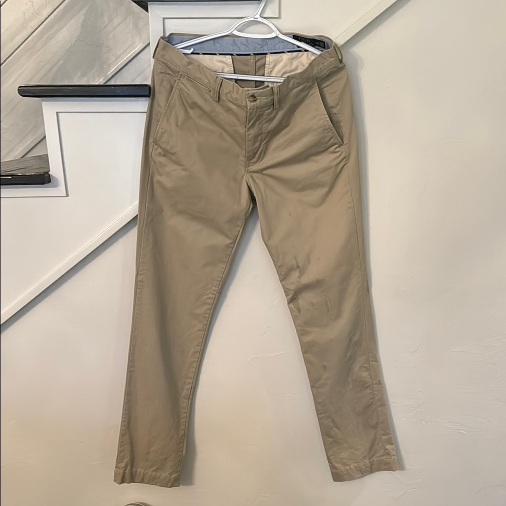 Polo by Ralph Lauren Tan Chinos with Straight Fit